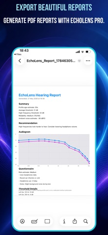 EchoLens - Hearing Check Screenshot 6 of 6