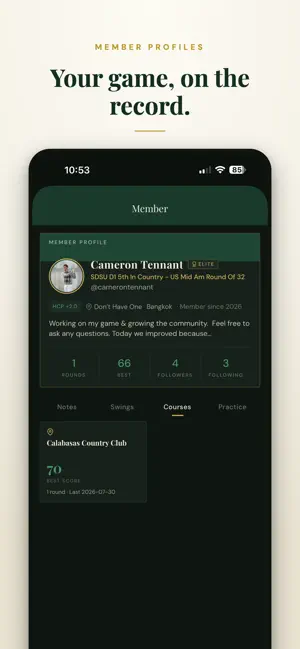 Elite Golf Consulting screenshot 1