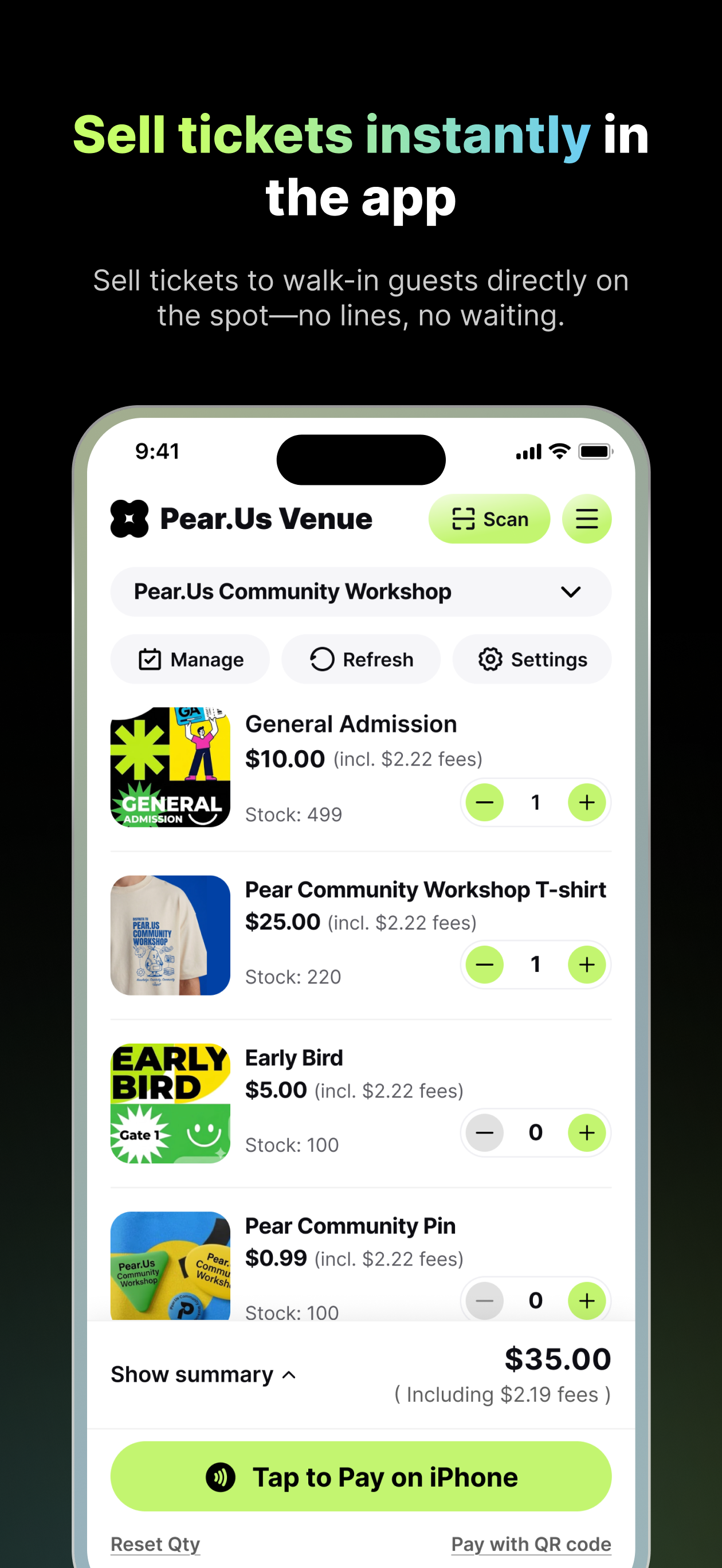 Pear.Us Venue screenshot 2