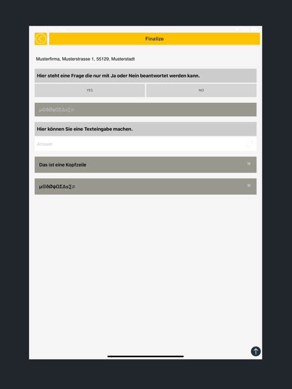 MyCheck for Rental iPad screenshot
