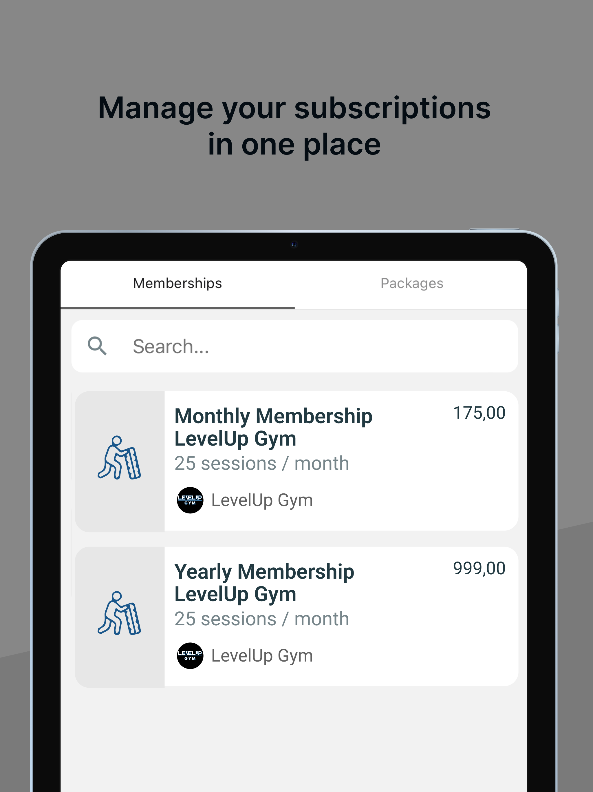 LevelUp_Gym screenshot 9