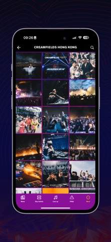 Creamfields Asia screenshot