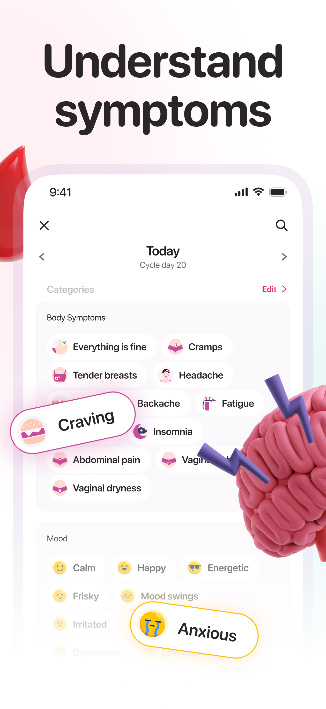 Flux Period Tracker & Calendar screenshot 3