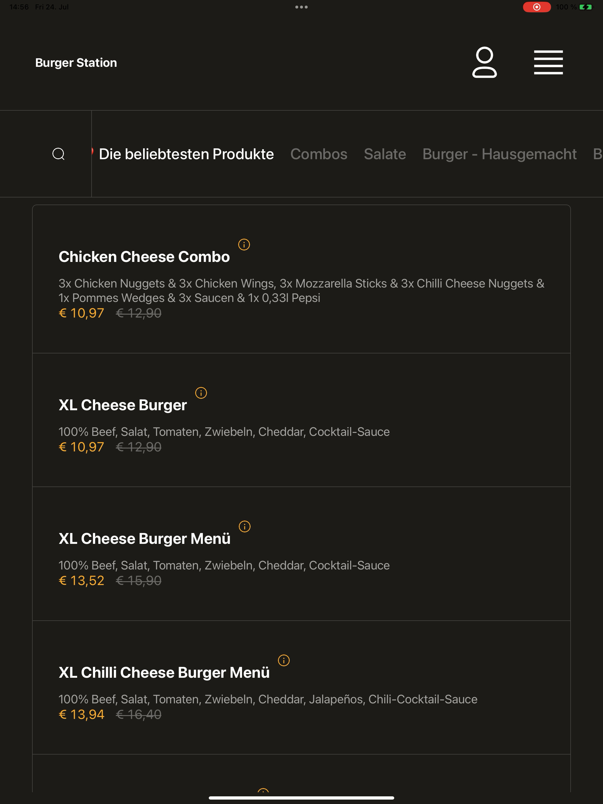 Burger Station Wien screenshot 14