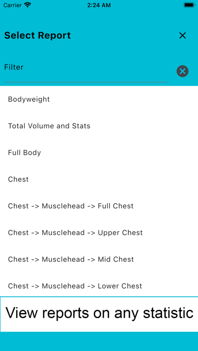 Gym Log Track - Workout Logger iPhone screenshot 8 - Health & Fitness app