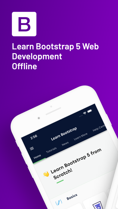 Learn Bootstrap 5 Offline Screenshot