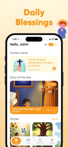 Bible Stories for Kids - Talez iPhone screenshot