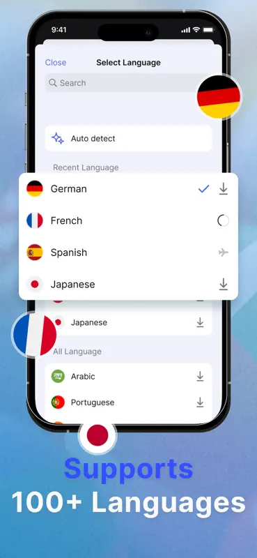 GoTranslator: 音声翻訳 screenshot 6 of 6