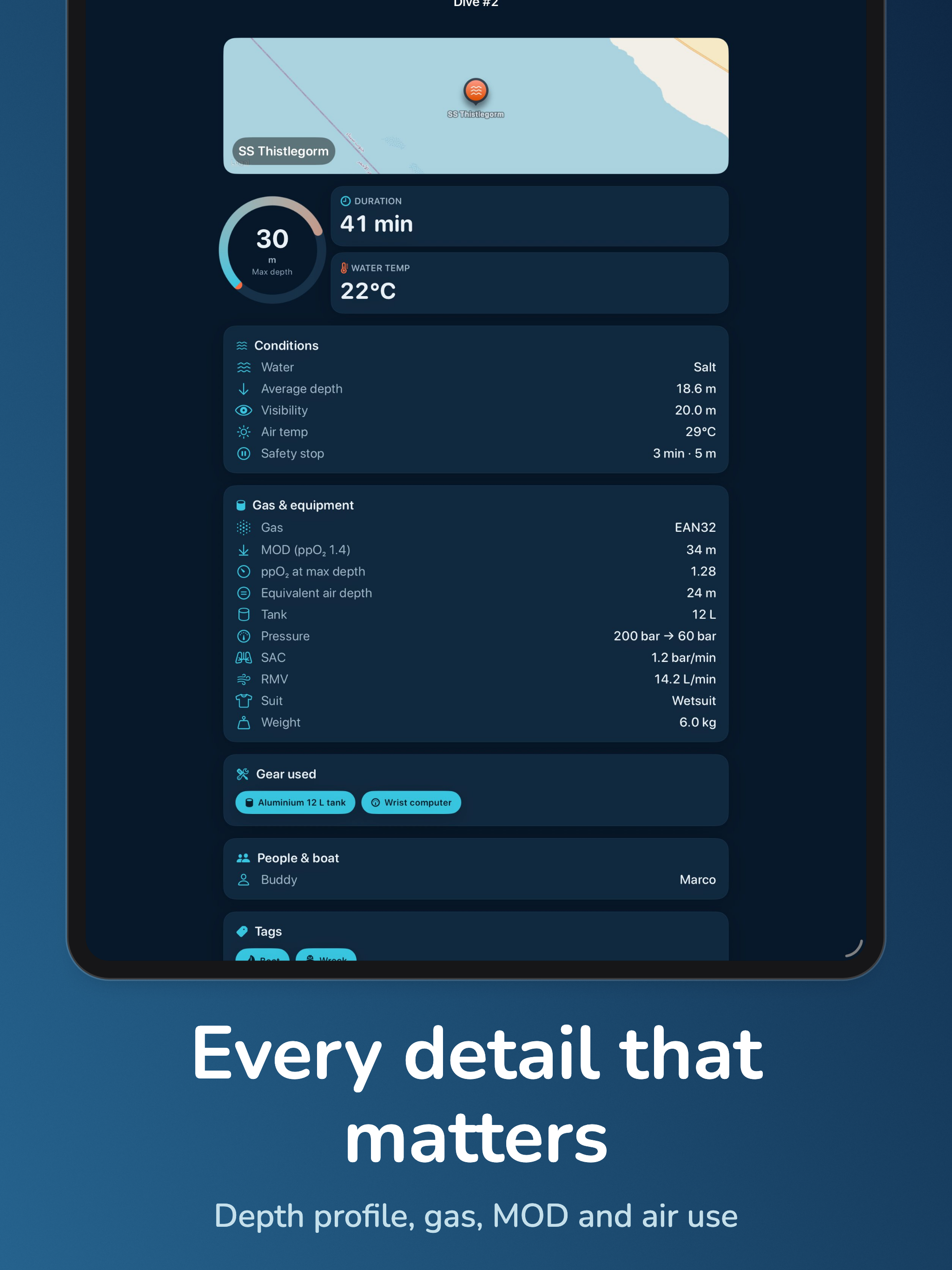 Bottomtime: Dive Logbook screenshot 13