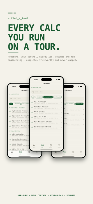 Drilling Calculator for Rigs Screenshot 5 of 10