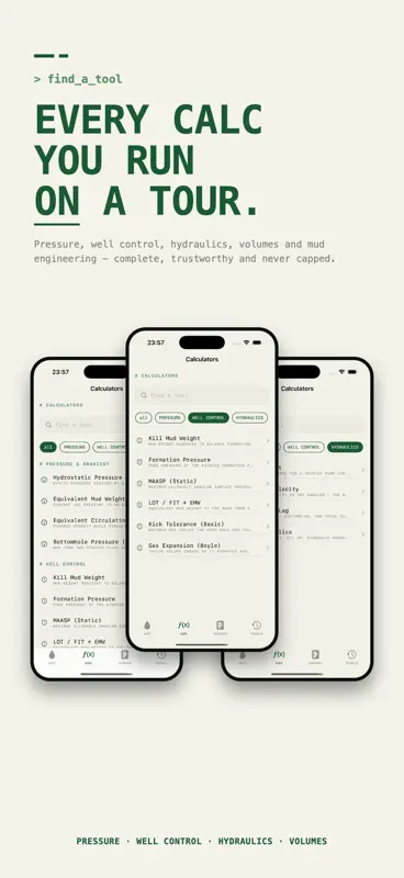 Drilling Calculator for Rigs screenshot 5 of 10