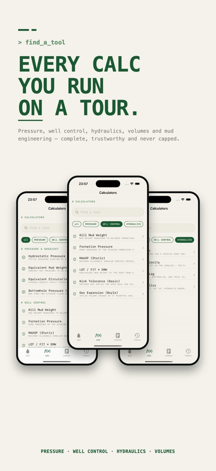 #5. Drilling Calculator for Rigs (iOS) Por: Aneesh Pradeep