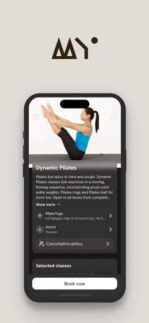 MakeYoga Studio screenshot 2