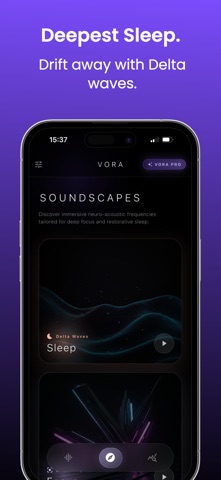 Better Sleep & Focus App: Vora Screenshot 4 of 5
