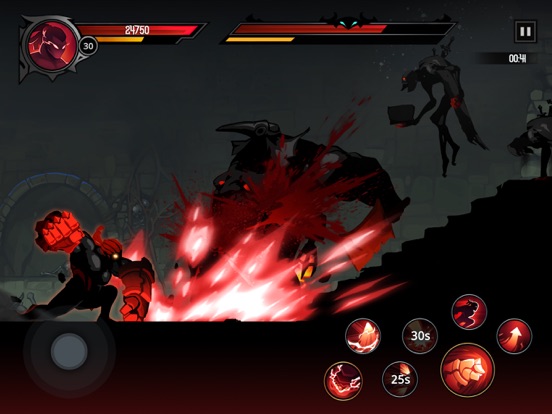Shadow Knight Ninja Games RPG iPad screenshot 7 - Games app