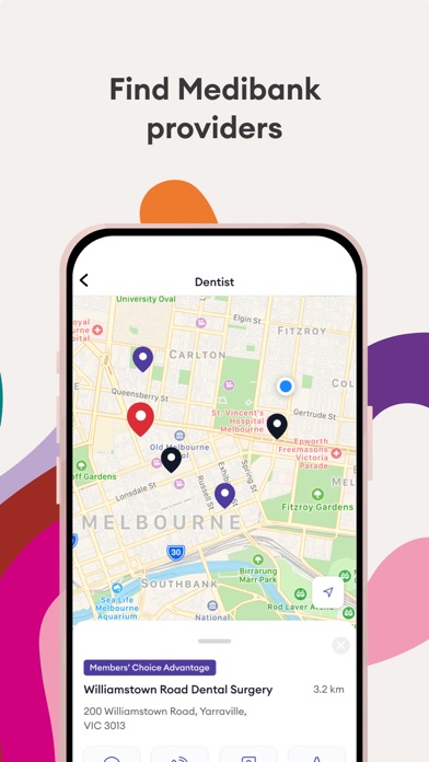 My Medibank screenshot