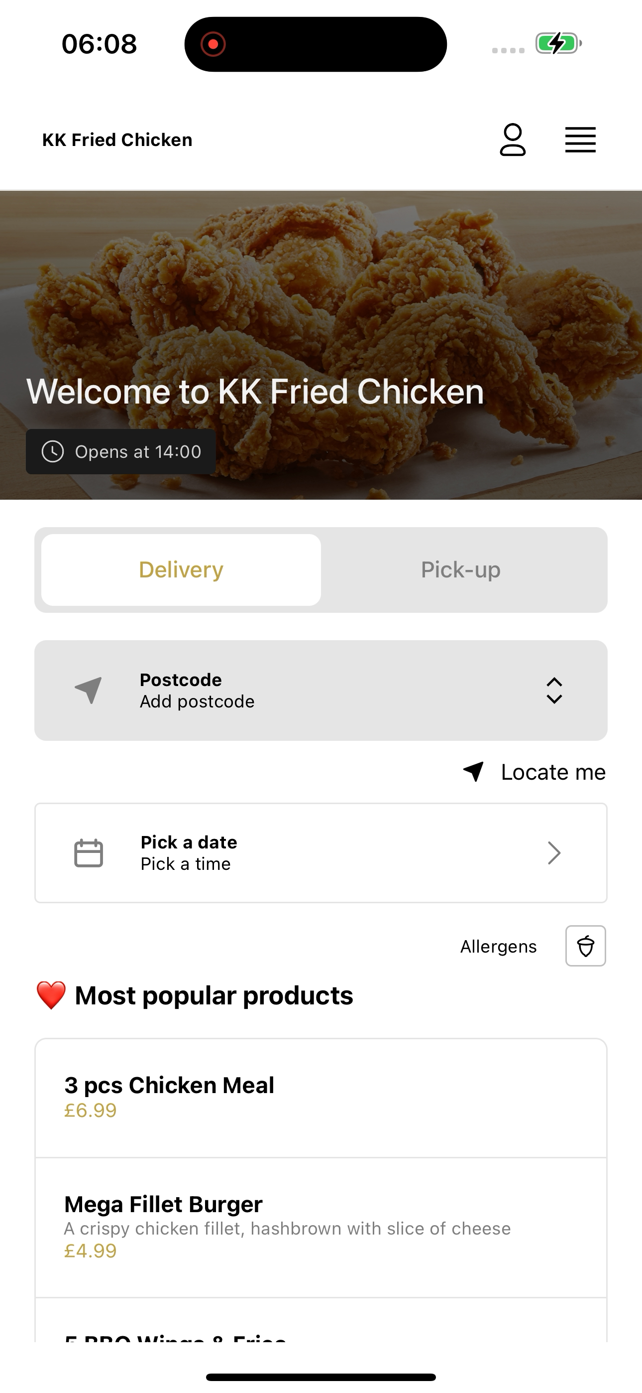 KK Fried Chicken UK screenshot 6