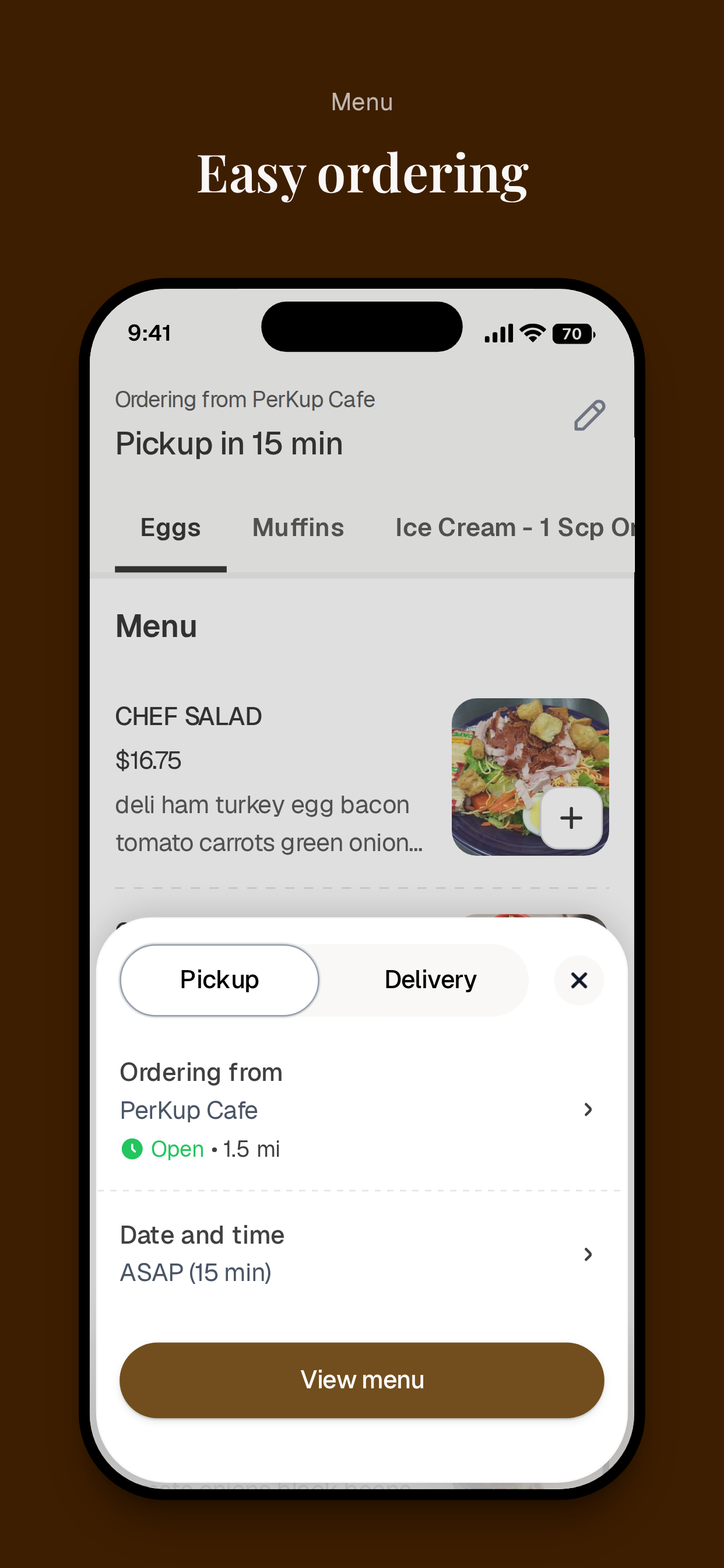 PerKup Cafe To Go