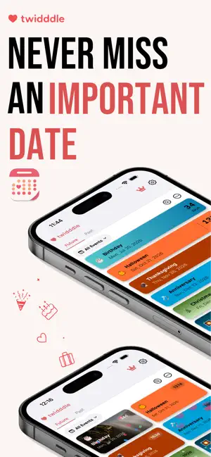 Twidddle: Event Countdown screenshot 2