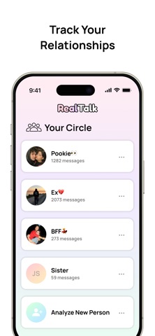 RealTalk - Chat Analyzer Screenshot 4 of 5