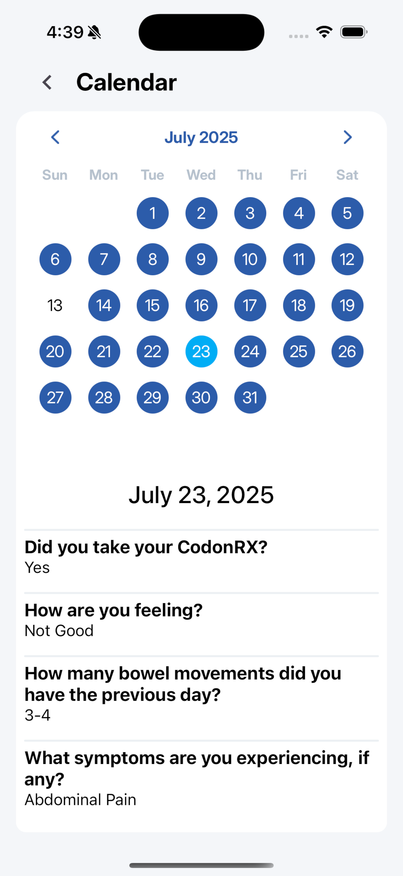 CodonRX screenshot 5