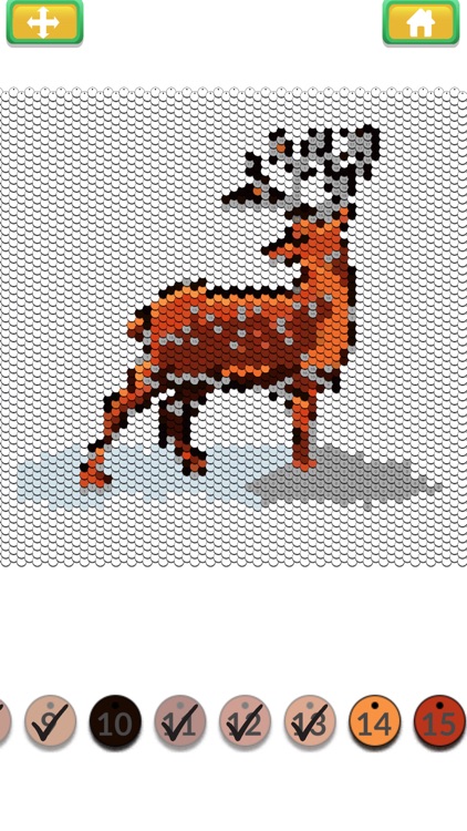 Sequin Sim - Colors by Number