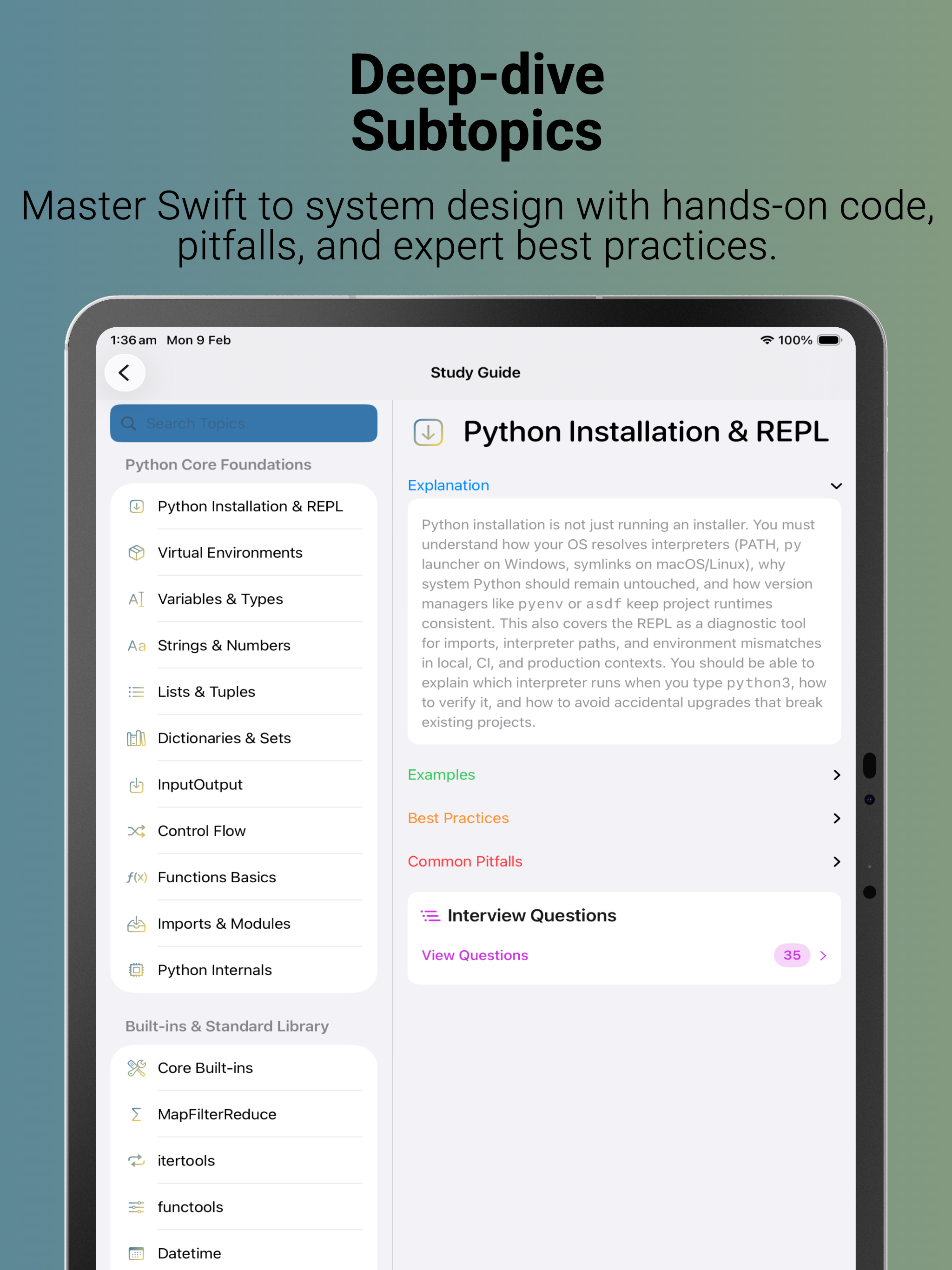 InterviewGenie: Prep Python