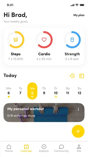 FitPlanet screenshot 1