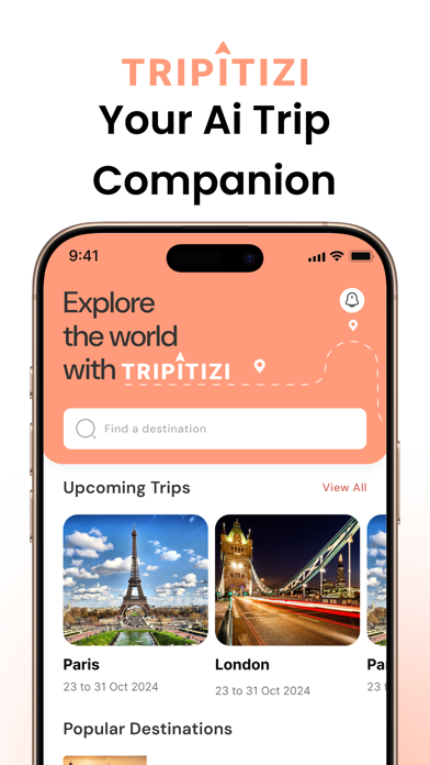 Tripitizi app screenshot