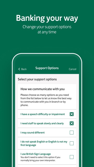 Lloyds Bank International Screenshot