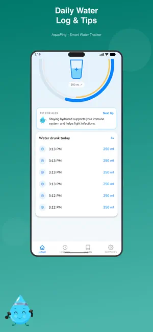 AquaPing - Water Reminder screenshot 4