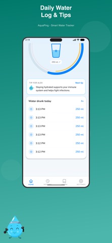 AquaPing - Water Reminder Screenshot 4 of 8