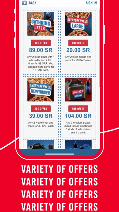 Domino’s MENA Screenshot 4 - AppWisp.com Domino’s MENA Screenshot 4 - AppWisp.com