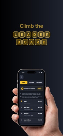 SHIFT Word Puzzle iPhone screenshot