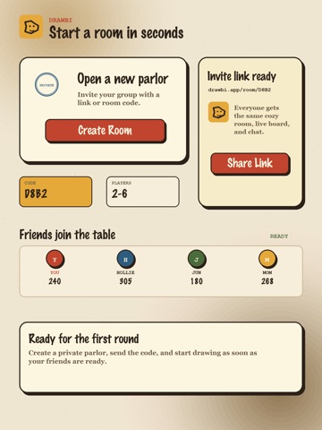 Drawbi iPad screenshot