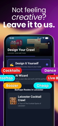 Barhops: Pub Crawl & Nightlife iPhone screenshot