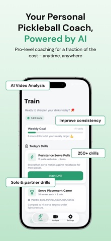 AI Pickleball Coach screenshot
