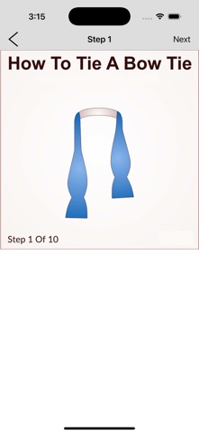 HowDoYouTieANecktie screenshot