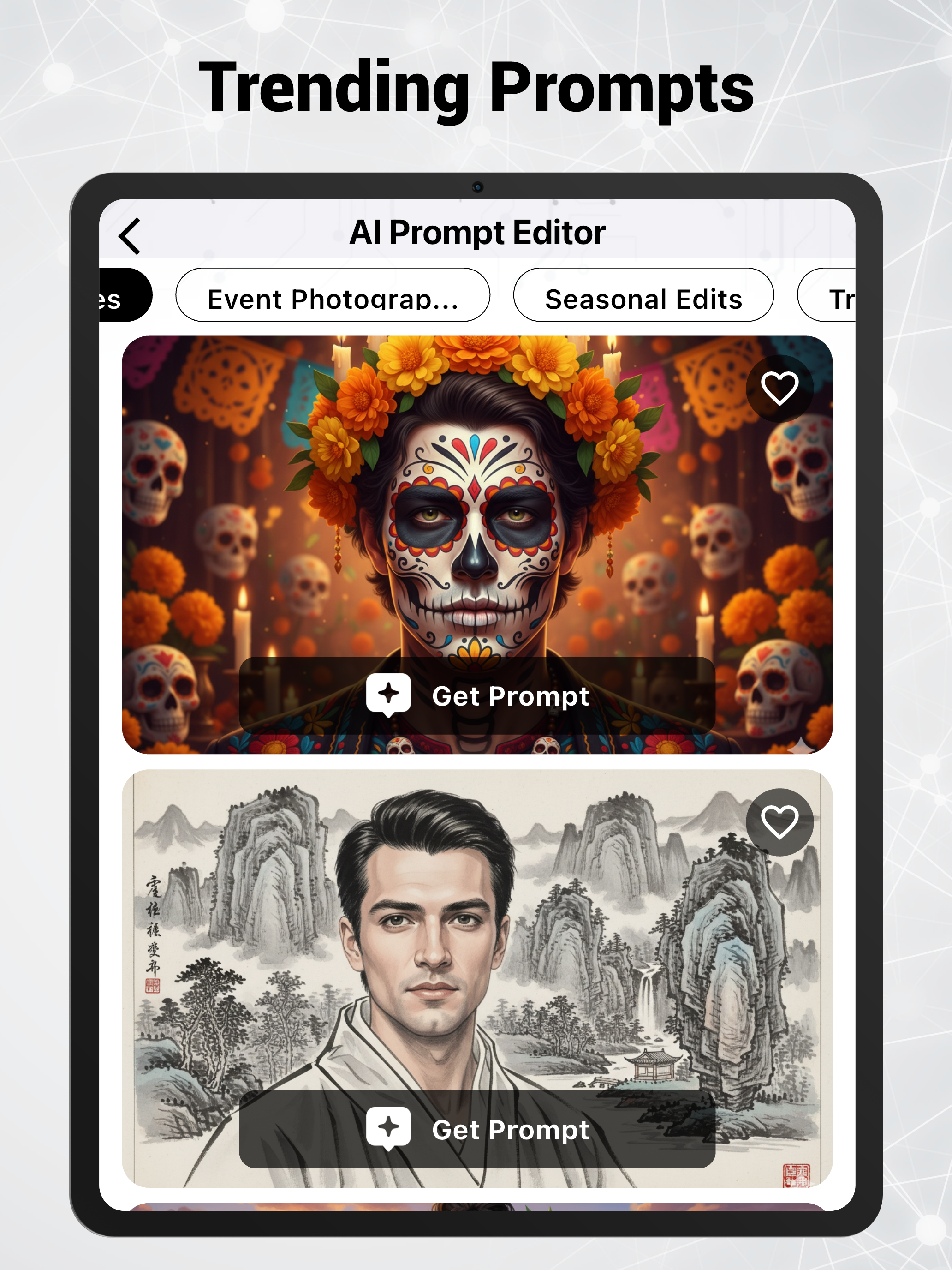 AI Prompts Art Photo Editing