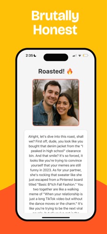 Roast Me - AI Comedic Insults screenshot