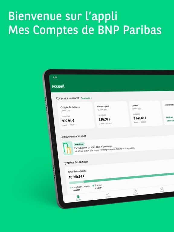 Screenshot #4 pour Mes Comptes BNP Paribas