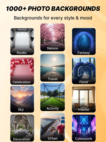Photo Background Editor iPad screenshot