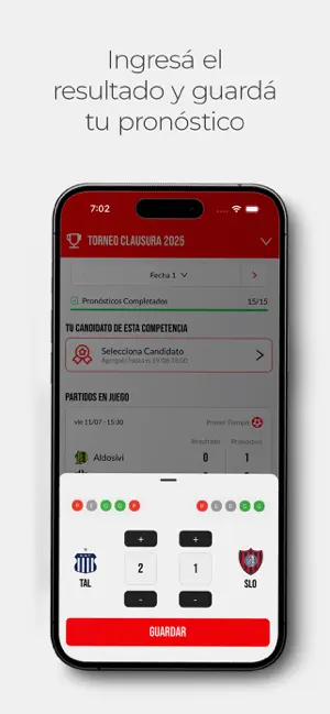 Prode Master Mundialista iPhone screenshot 4
