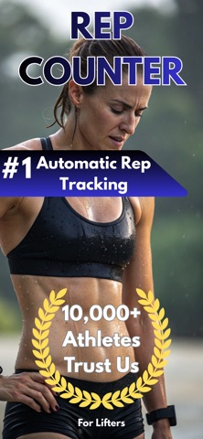 Workout Tracker & Rep Counter Screenshot 1 of 7