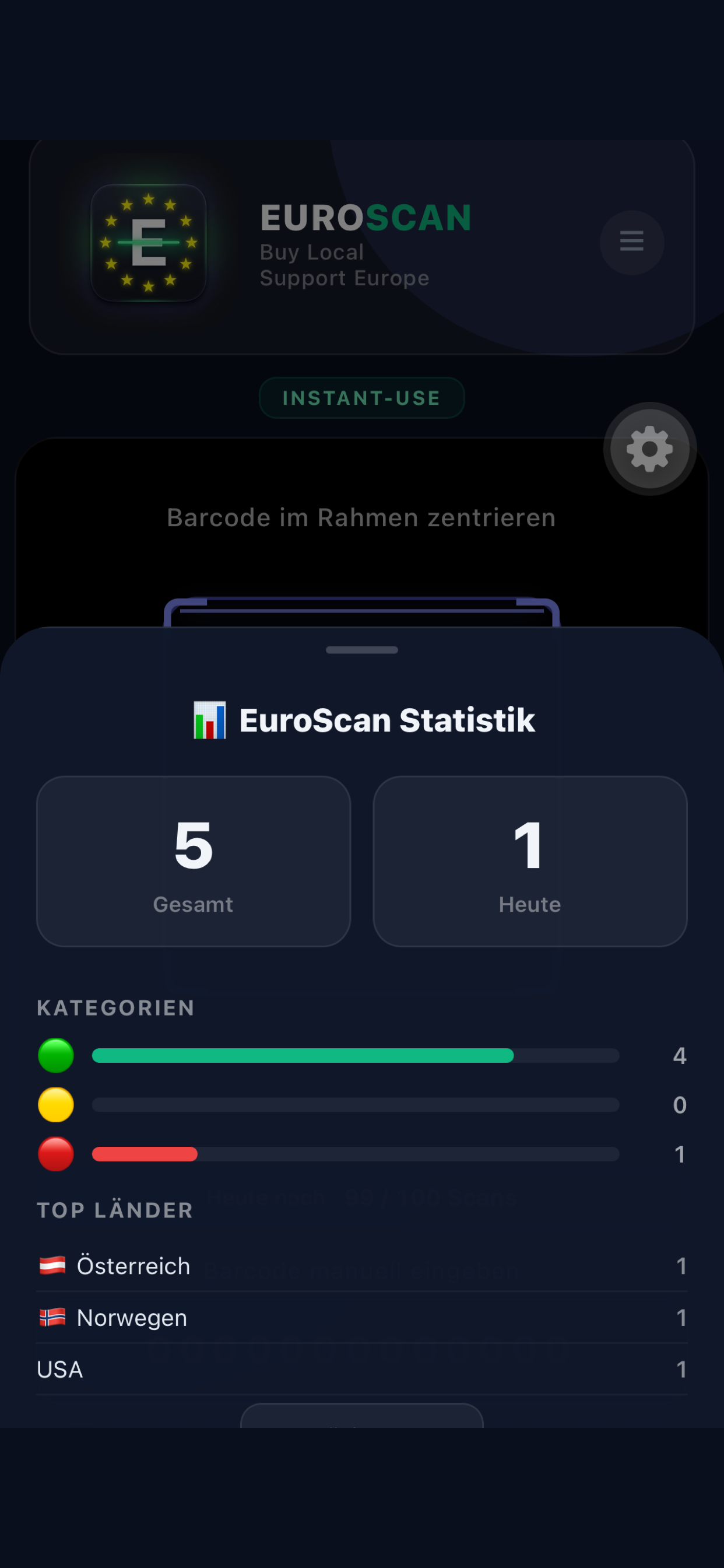 EuroScan screenshot 4