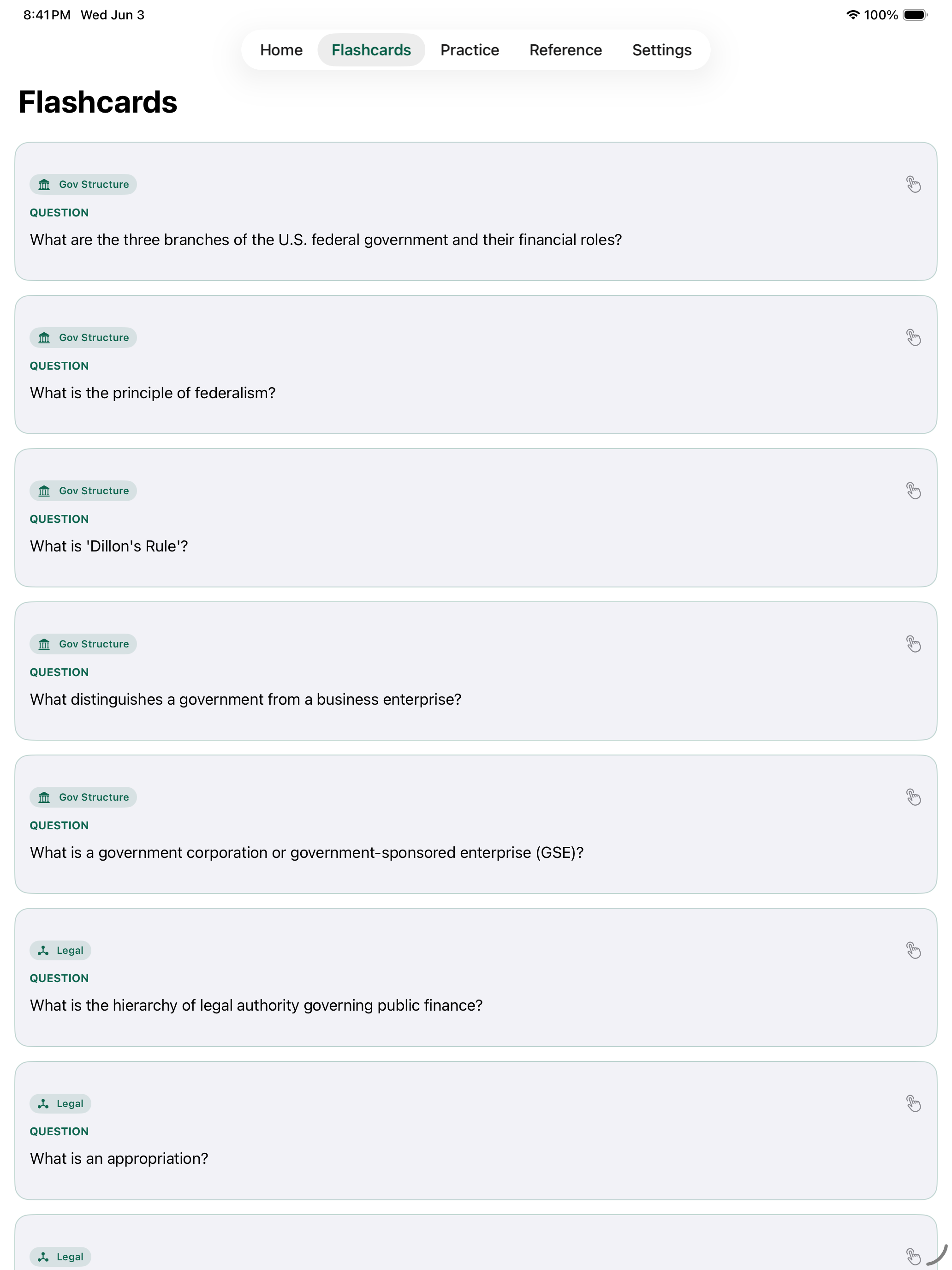 CGFM Study Guide screenshot 6