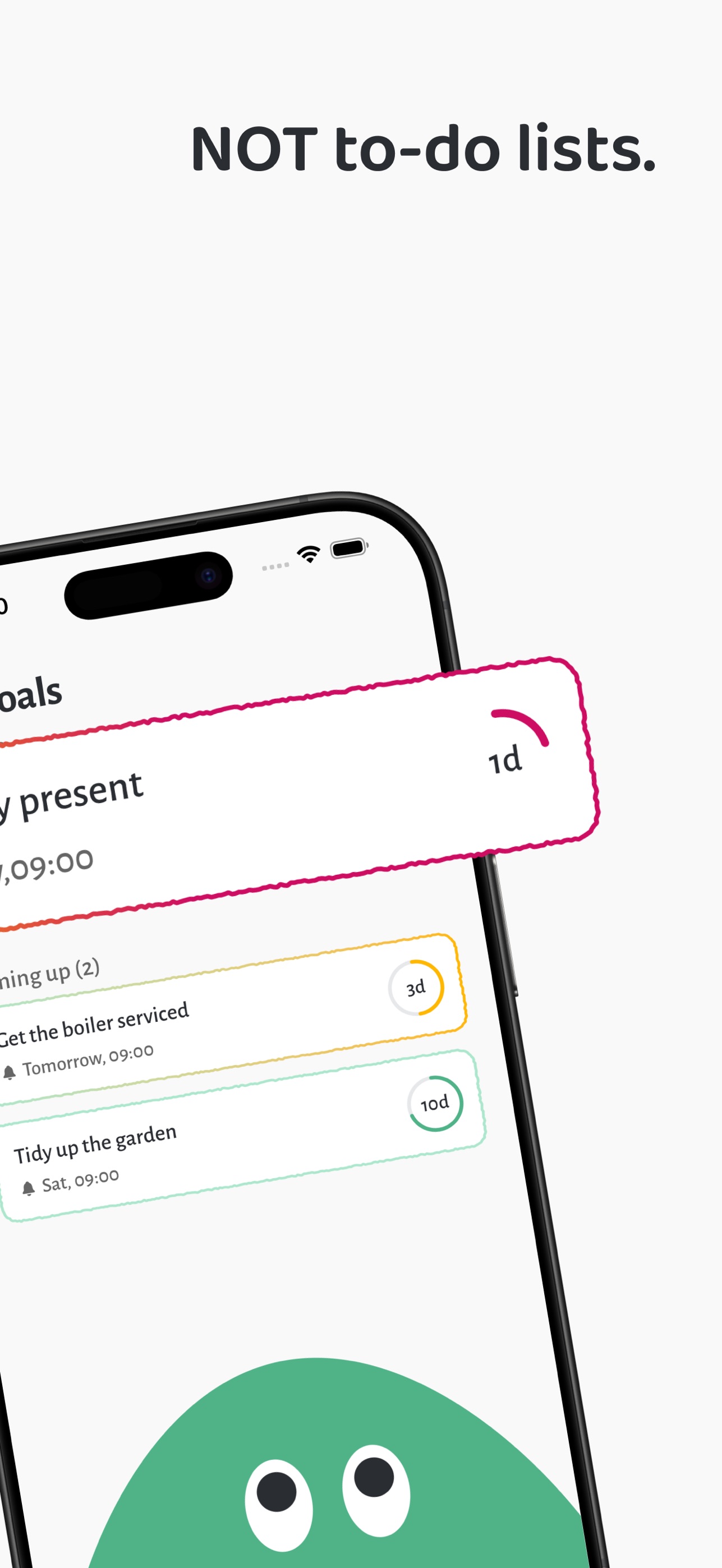 Screenshot 2 of Goal Sticker: Soft Deadlines