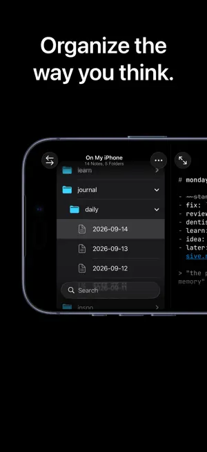smalltype – Markdown Notes screenshot 2