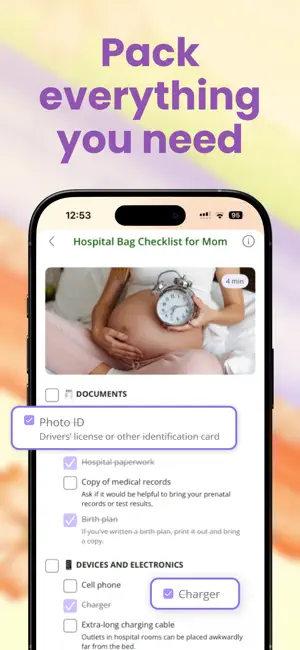 Contraction Timer · Counter screenshot 4