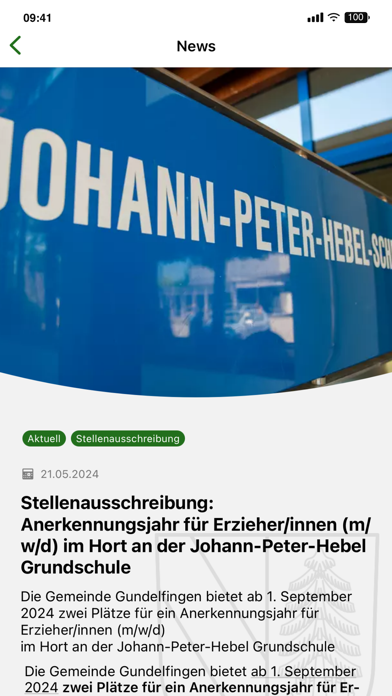 Gundelfingen App Screenshot